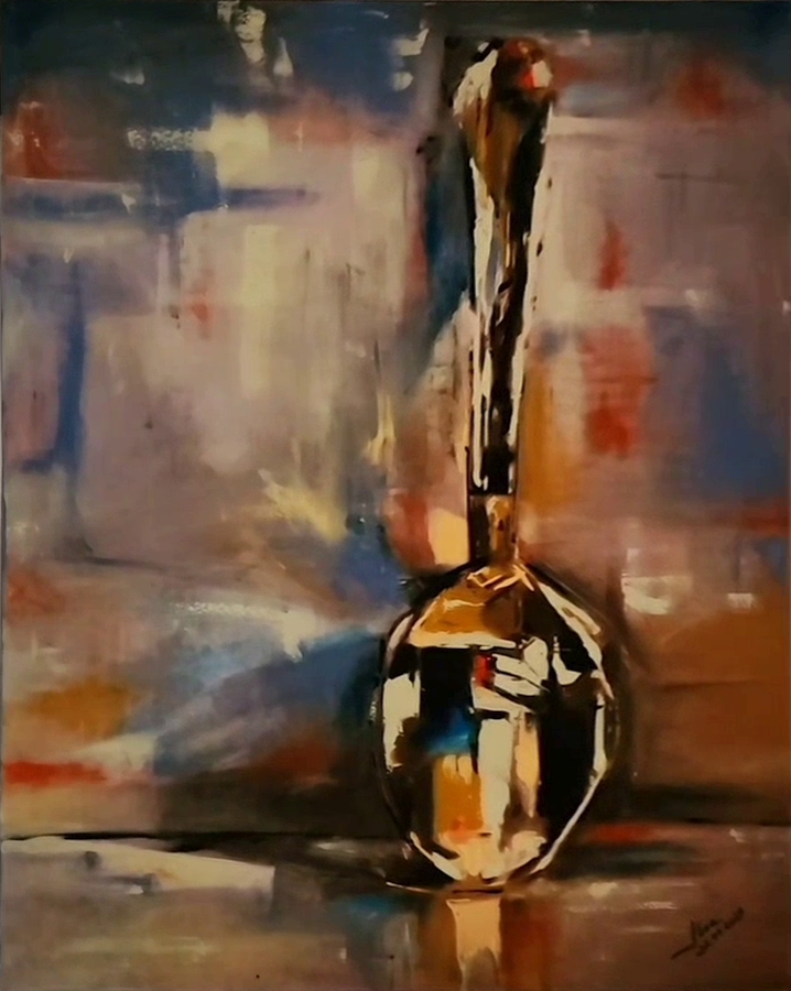 ArteDiAlina.com painting: Eating Light